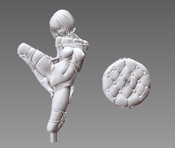 Unleash your repressed passion / STATUE (未塗装未組み立てガレージキット)