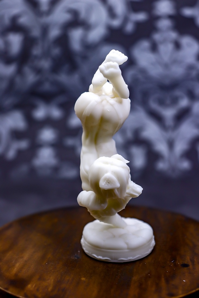 A little quiet, dog girl / STATUE (未塗装未組み立てガレージキット)