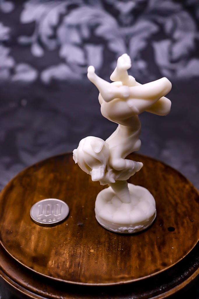 A little quiet, dog girl / STATUE (未塗装未組み立てガレージキット)