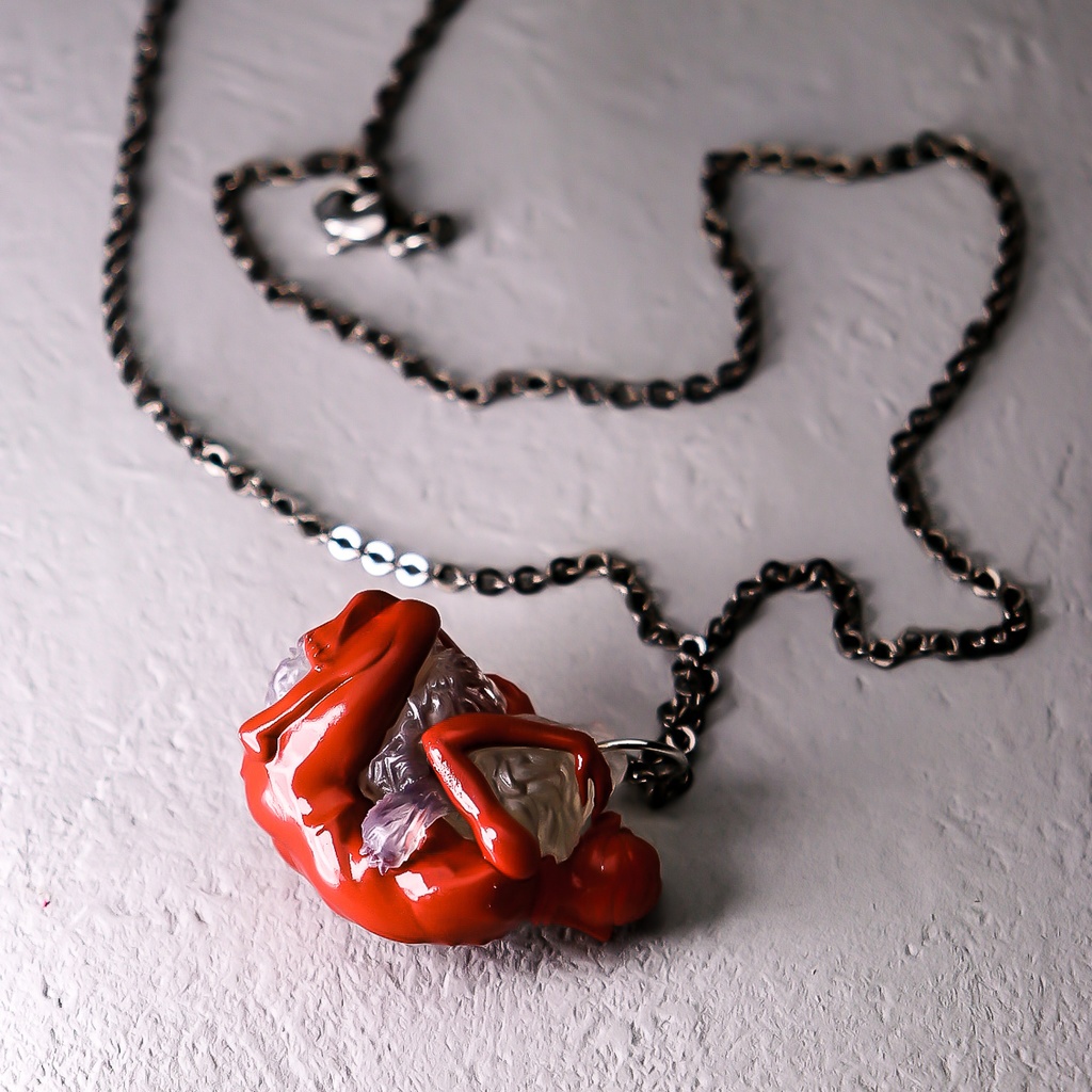 Hold you back "RED" / PENDANT