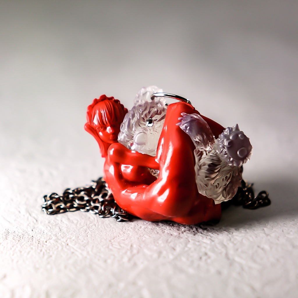 Hold you back "RED" / PENDANT