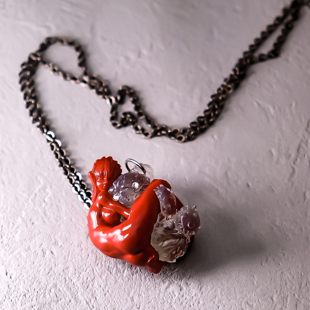 Hold you back "RED" / PENDANT