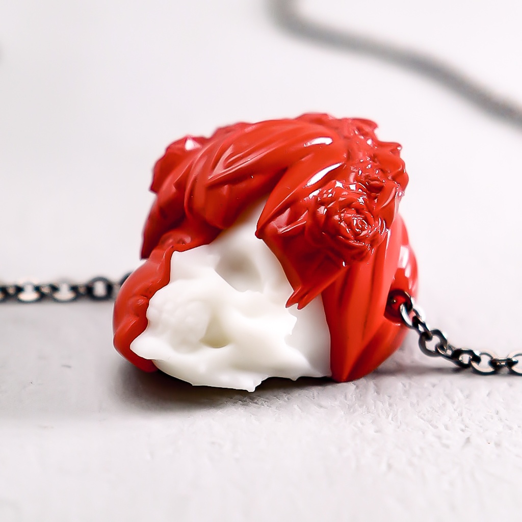 依存と孤独 "RED×WHITE" / Dependence and loneliness PENDANT