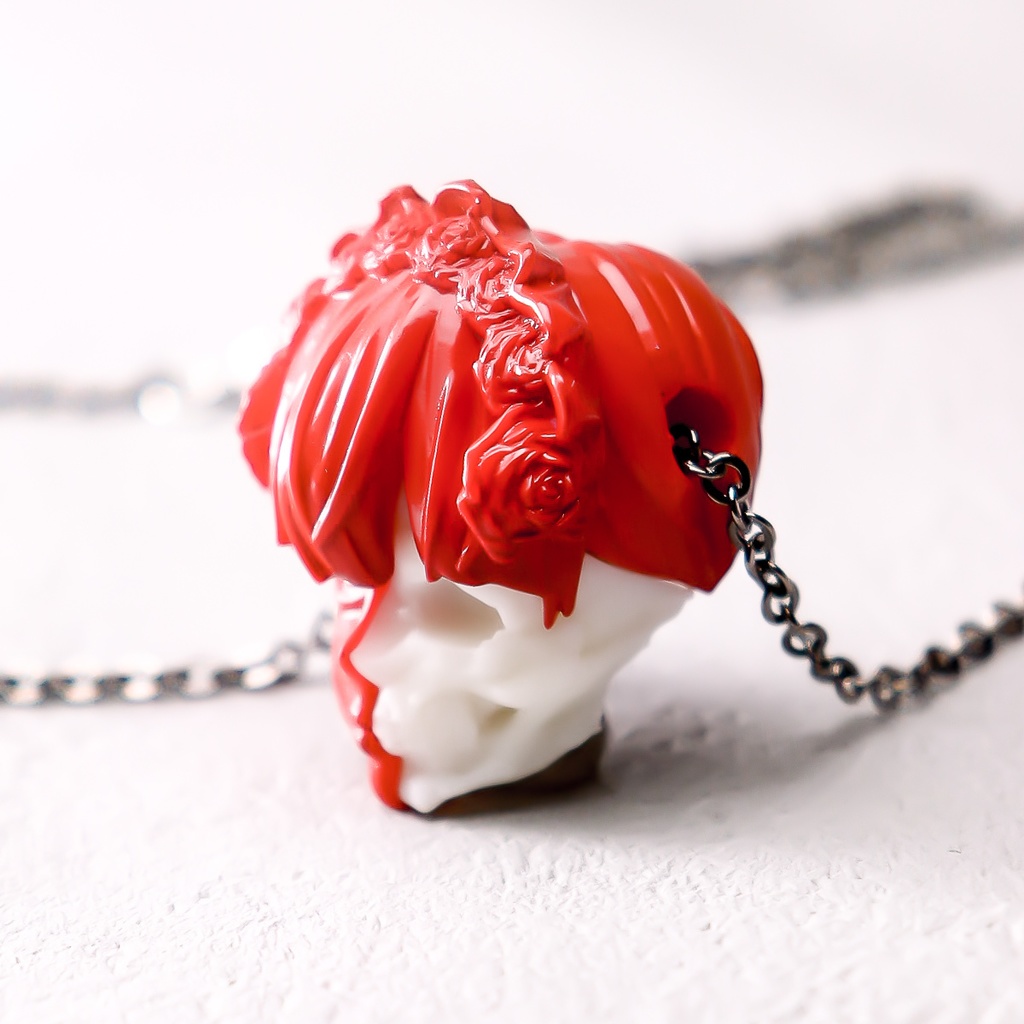 依存と孤独 "RED×WHITE" / Dependence and loneliness PENDANT