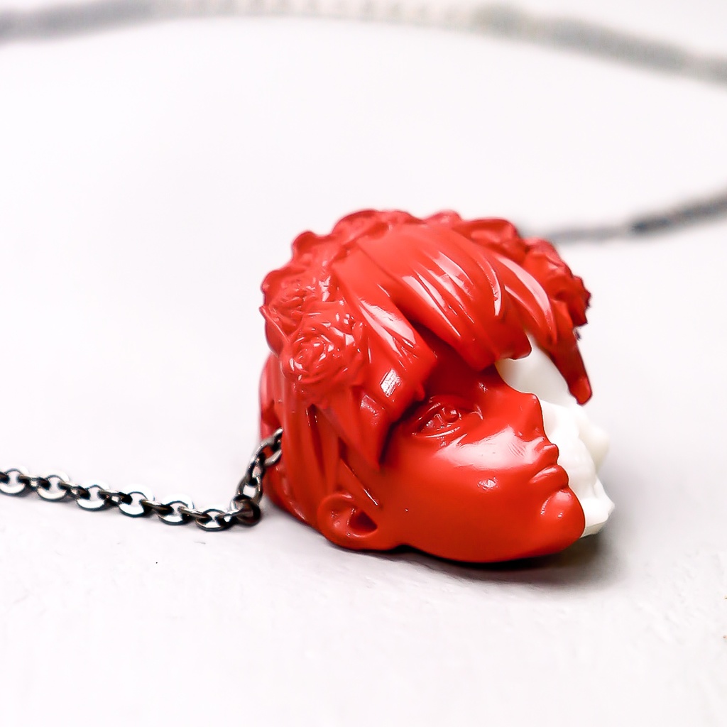 依存と孤独 "RED×WHITE" / Dependence and loneliness PENDANT