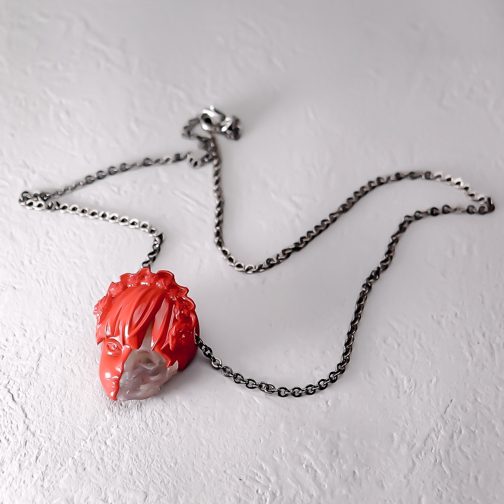 依存と孤独 "RED×CLEAR" / Dependence and loneliness PENDANT