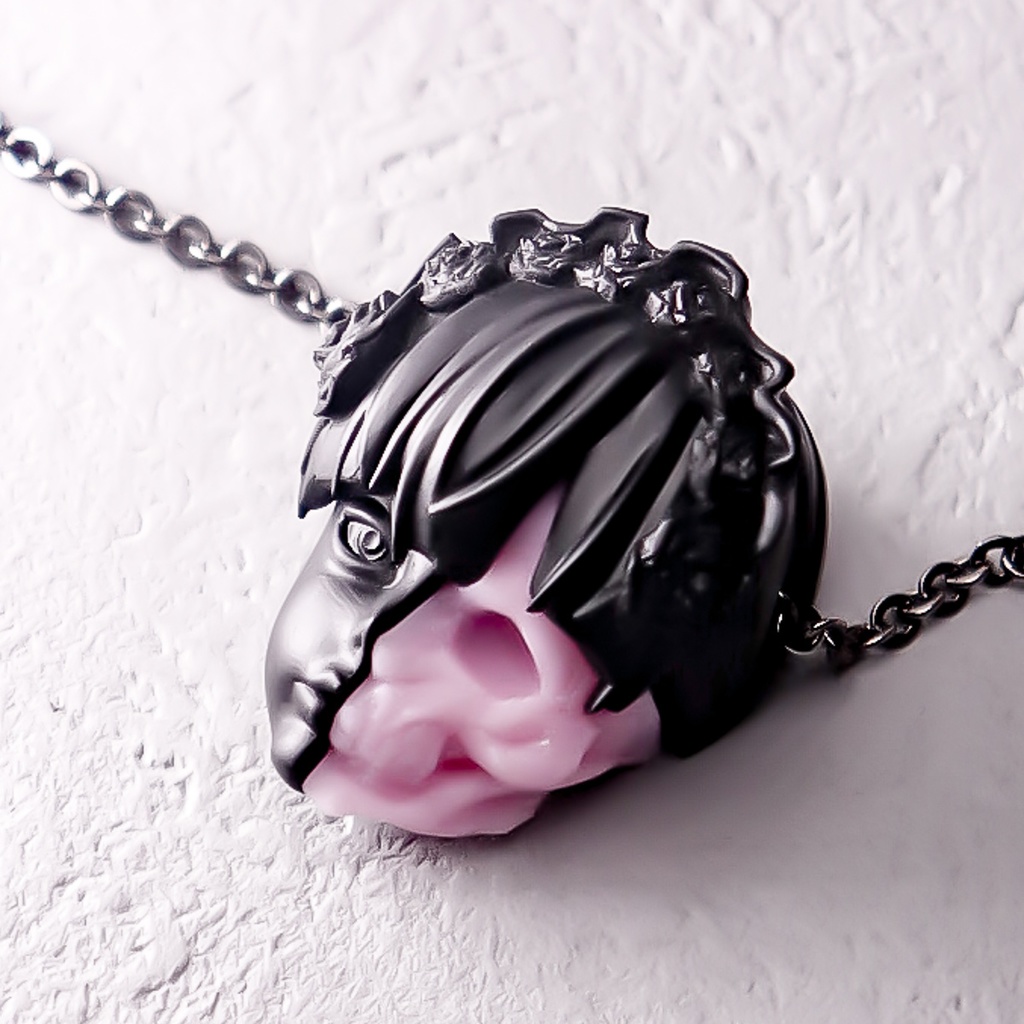 依存と孤独 "BLACK×PINK" / Dependence and loneliness PENDANT