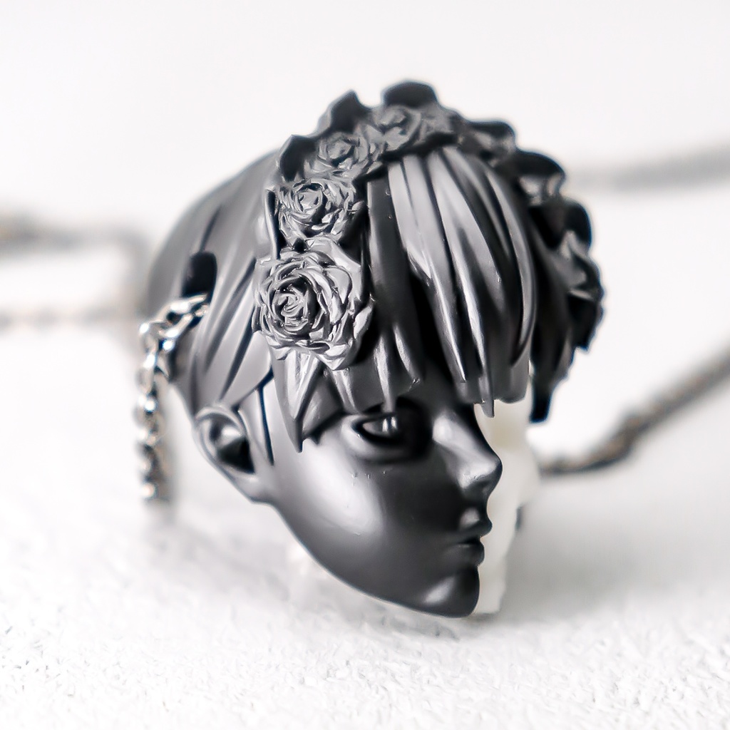 依存と孤独 "BLACK×WHITE" / Dependence and loneliness PENDANT