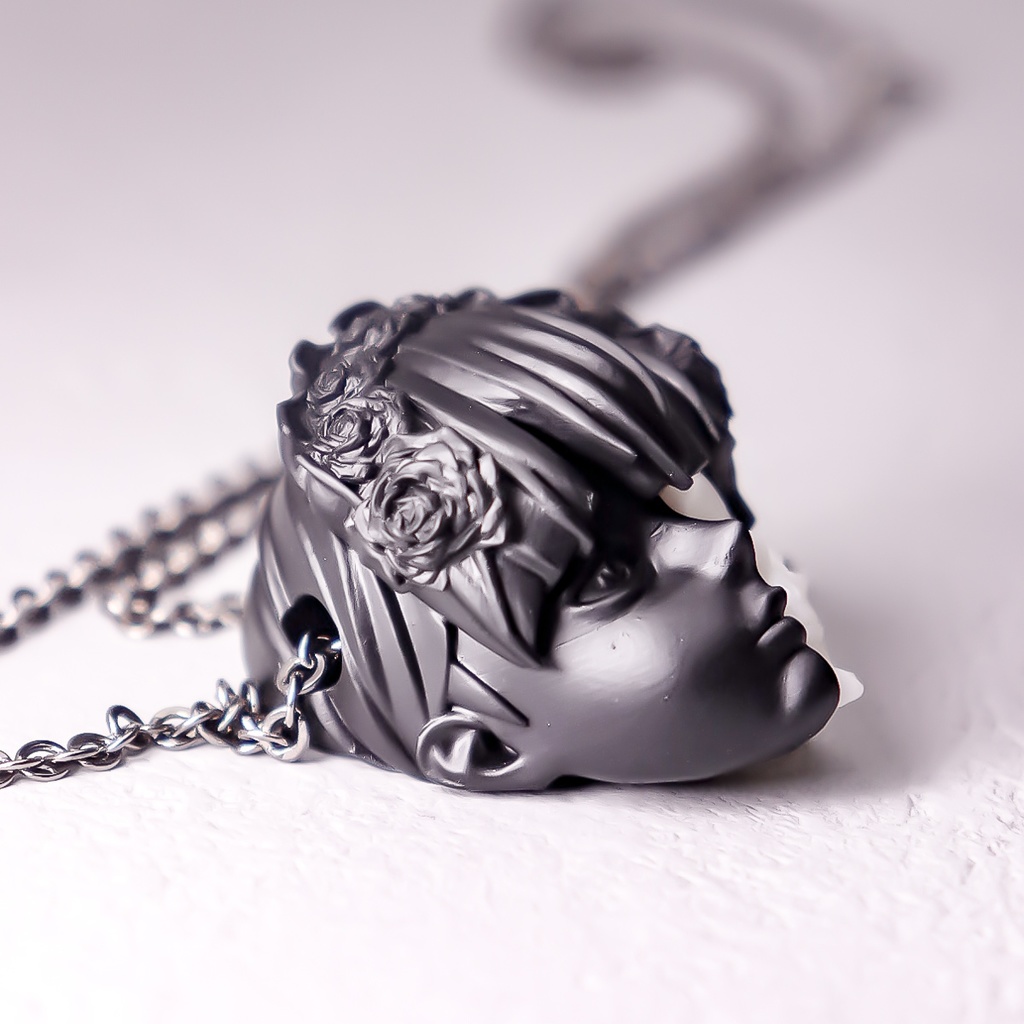 依存と孤独 "BLACK×WHITE" / Dependence and loneliness PENDANT