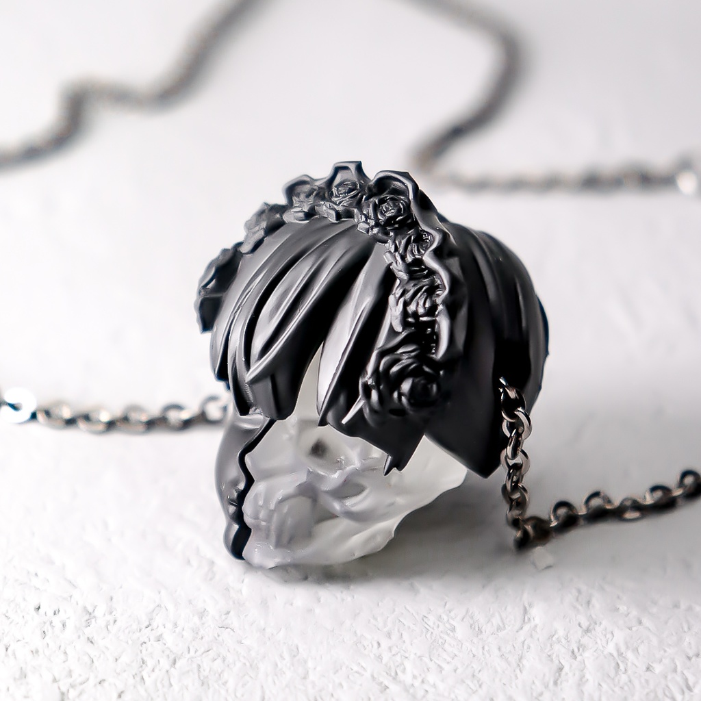 依存と孤独 "BLACK×CLEAR" / Dependence and loneliness PENDANT