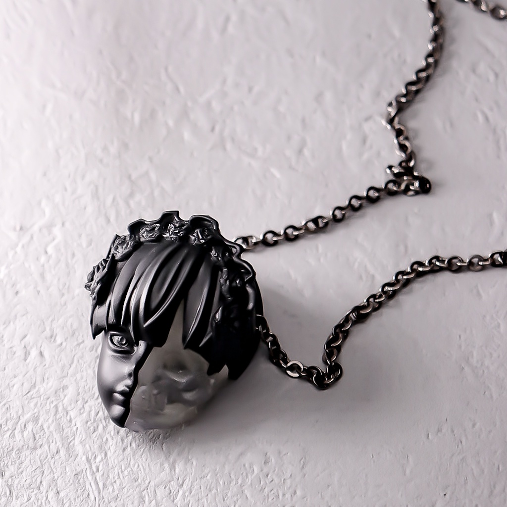 依存と孤独 "BLACK×CLEAR" / Dependence and loneliness PENDANT