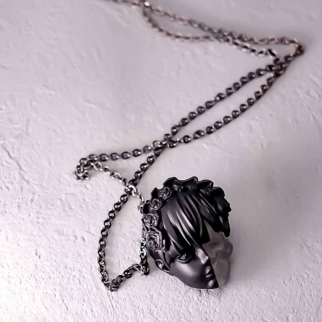 依存と孤独 "BLACK×CLEAR" / Dependence and loneliness PENDANT