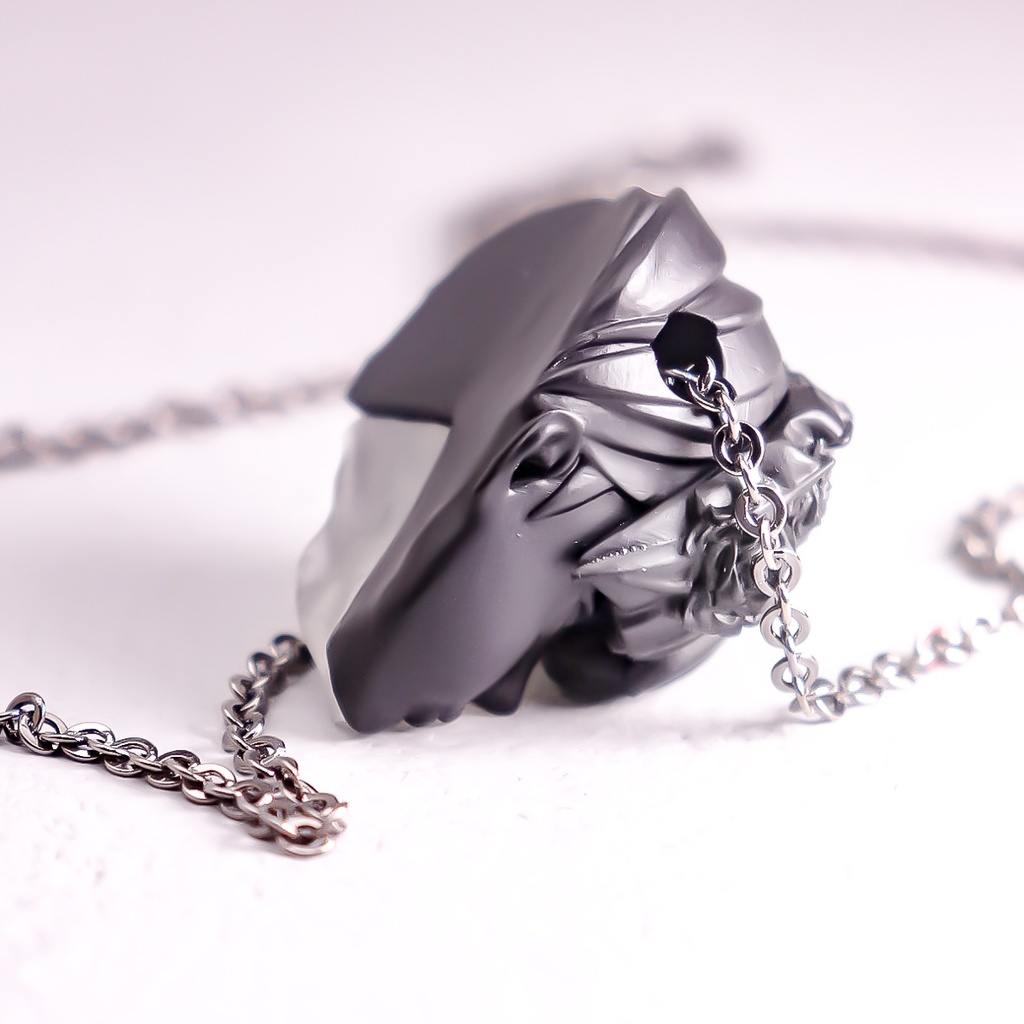 依存と孤独 "BLACK×CLEAR" / Dependence and loneliness PENDANT