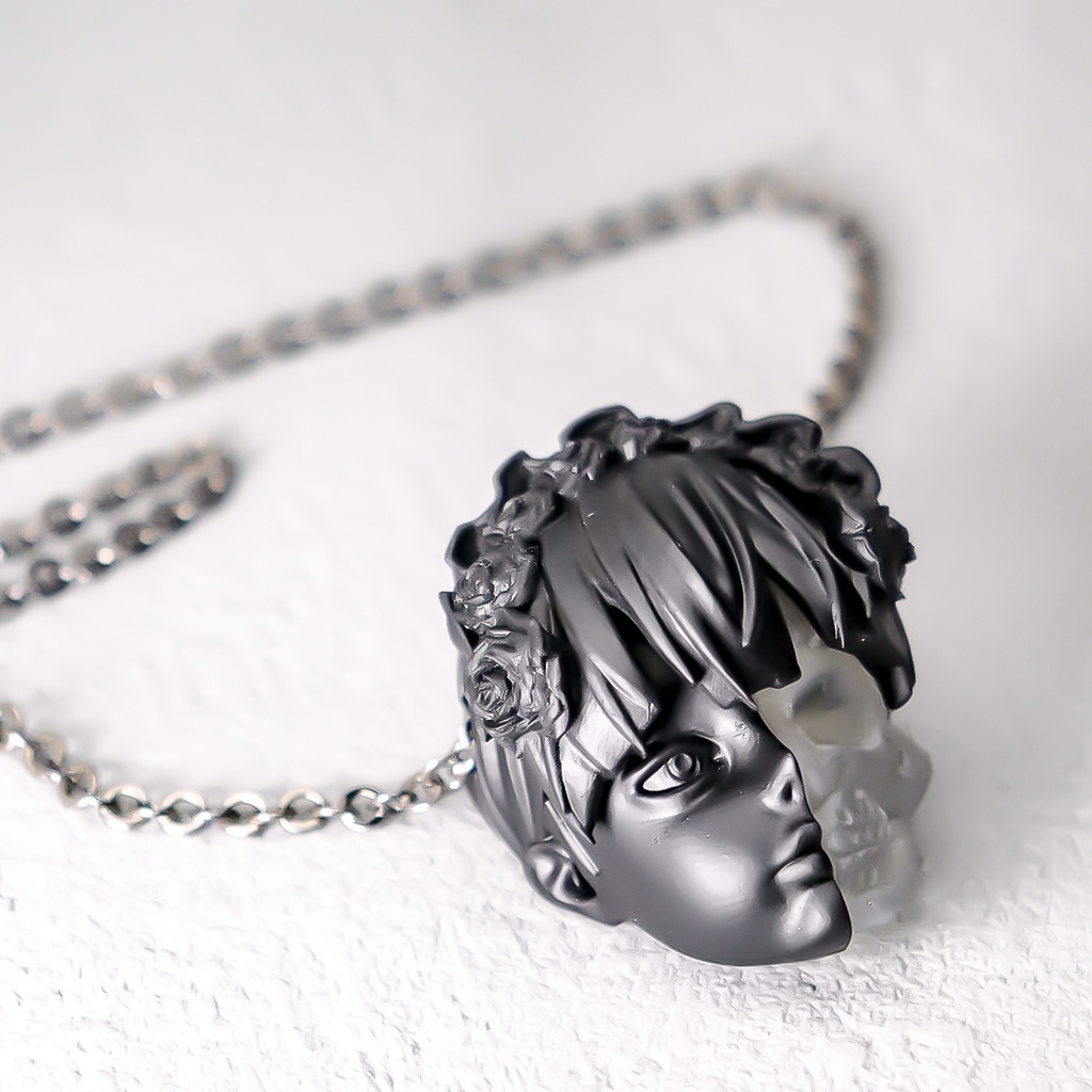 依存と孤独 "BLACK×CLEAR" / Dependence and loneliness PENDANT