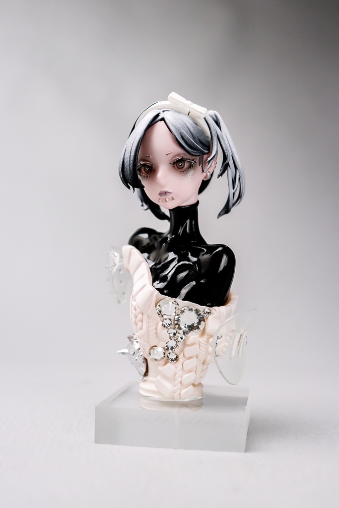 もふもふ、きらきら、いちぶのかたち / 塗装済み完成品