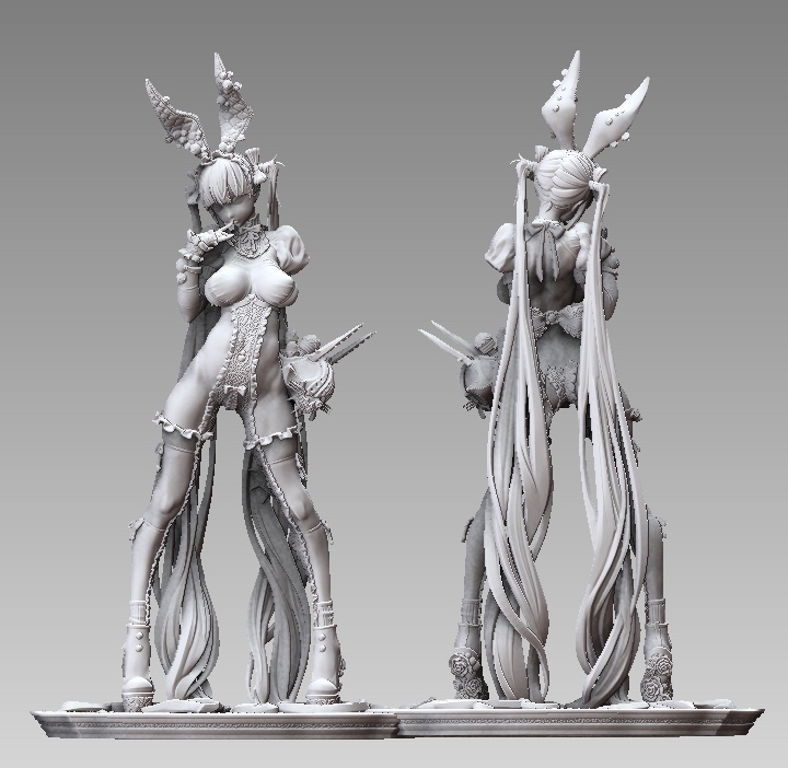 『ALICE / Nighthawks』 STL file for 3D printing