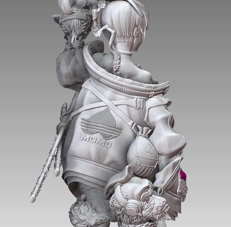 『MOMOTARO / 征伐』 STL file for 3D printing