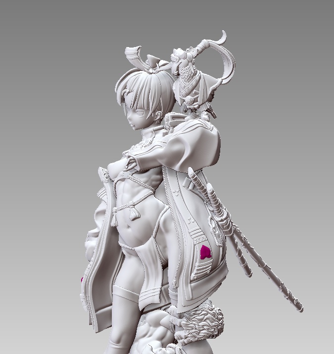 『MOMOTARO / 征伐』 STL file for 3D printing