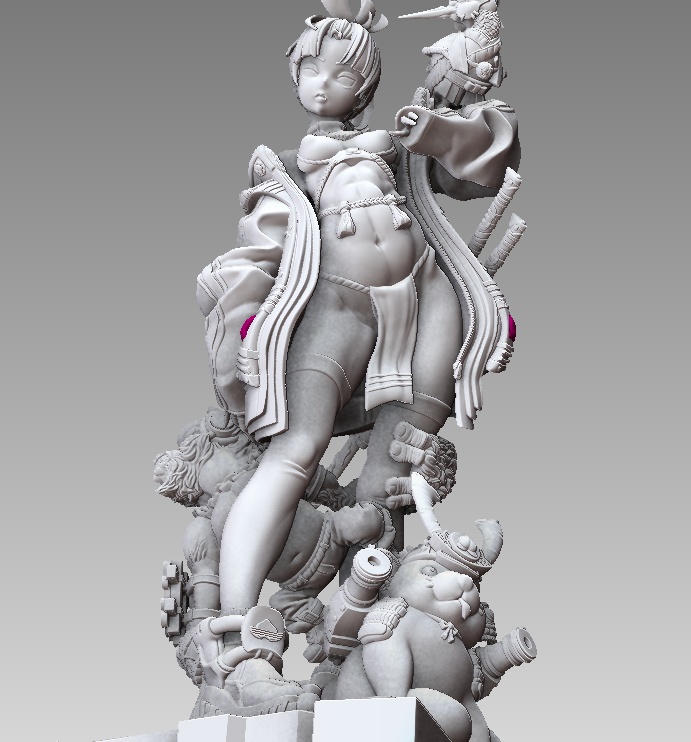 『MOMOTARO / 征伐』 STL file for 3D printing