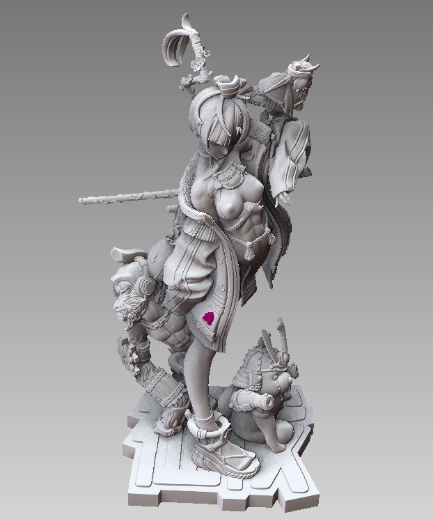 『MOMOTARO / 征伐』 STL file for 3D printing