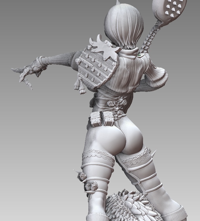 『StrawbberyDemon / 阿』 STL file for 3D printing