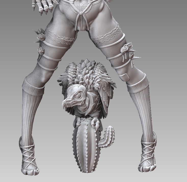 『StrawbberyDemon / 阿』 STL file for 3D printing