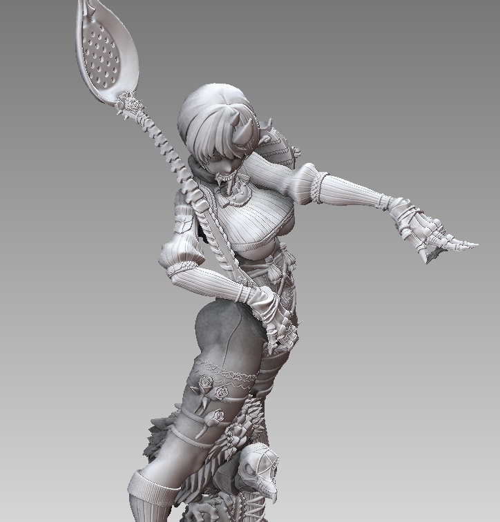 『StrawbberyDemon / 阿』 STL file for 3D printing