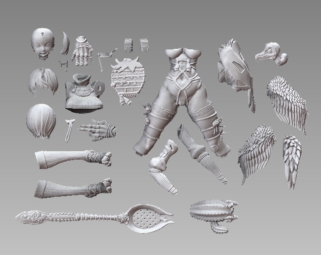 『StrawbberyDemon / 阿』 STL file for 3D printing