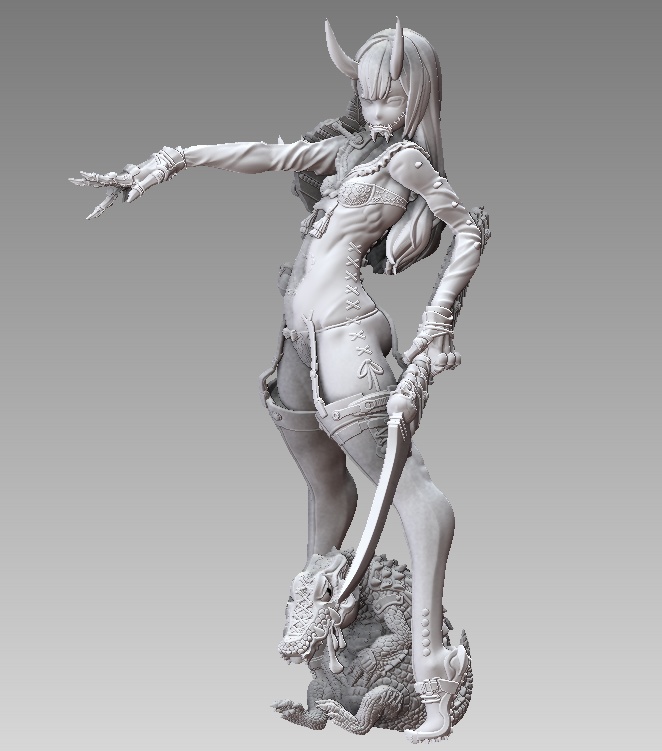 『GreenAppleMemon / 吽』 STL file for 3D printing