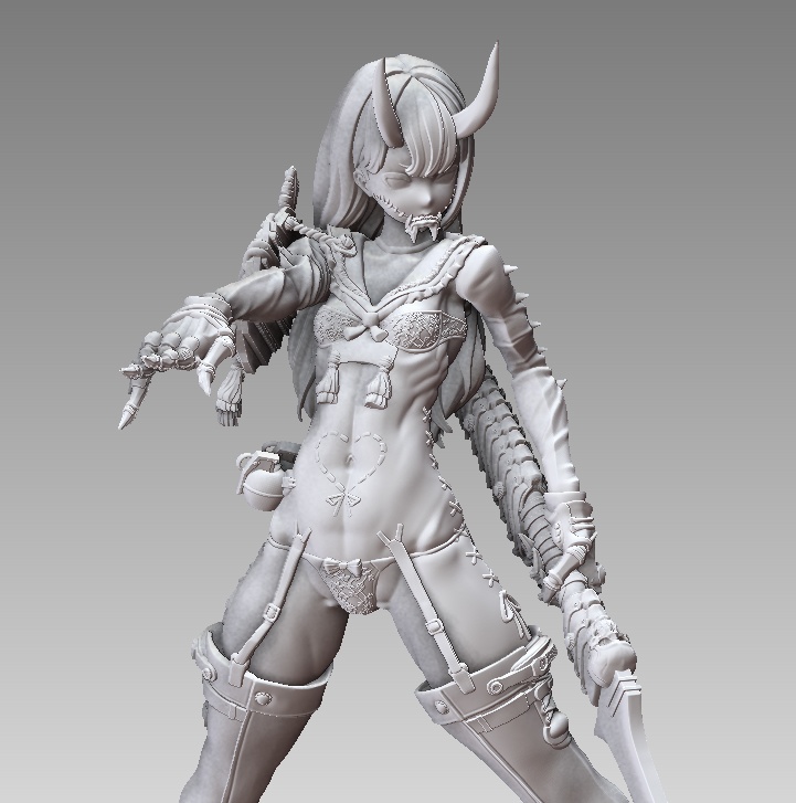 『GreenAppleMemon / 吽』 STL file for 3D printing