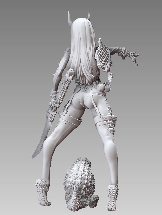 『GreenAppleMemon / 吽』 STL file for 3D printing