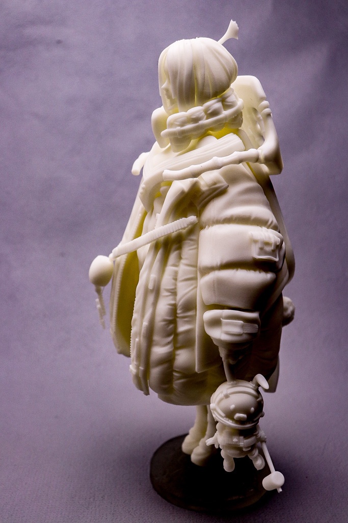 『KAGUYA / 逃避』STL file for 3D printing