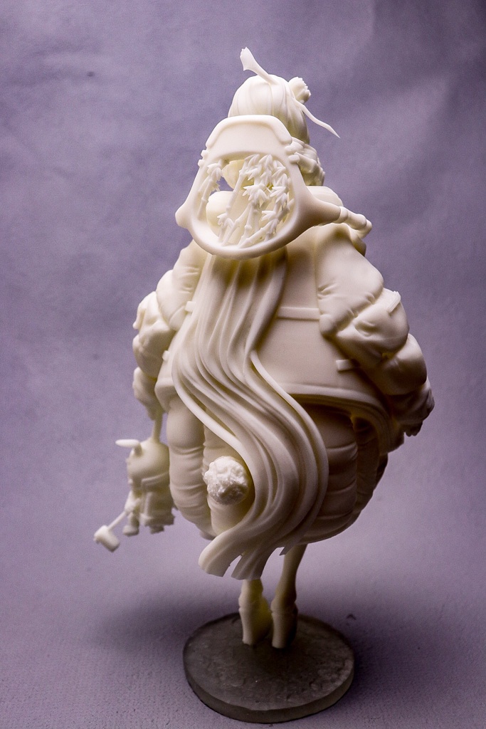 『KAGUYA / 逃避』STL file for 3D printing