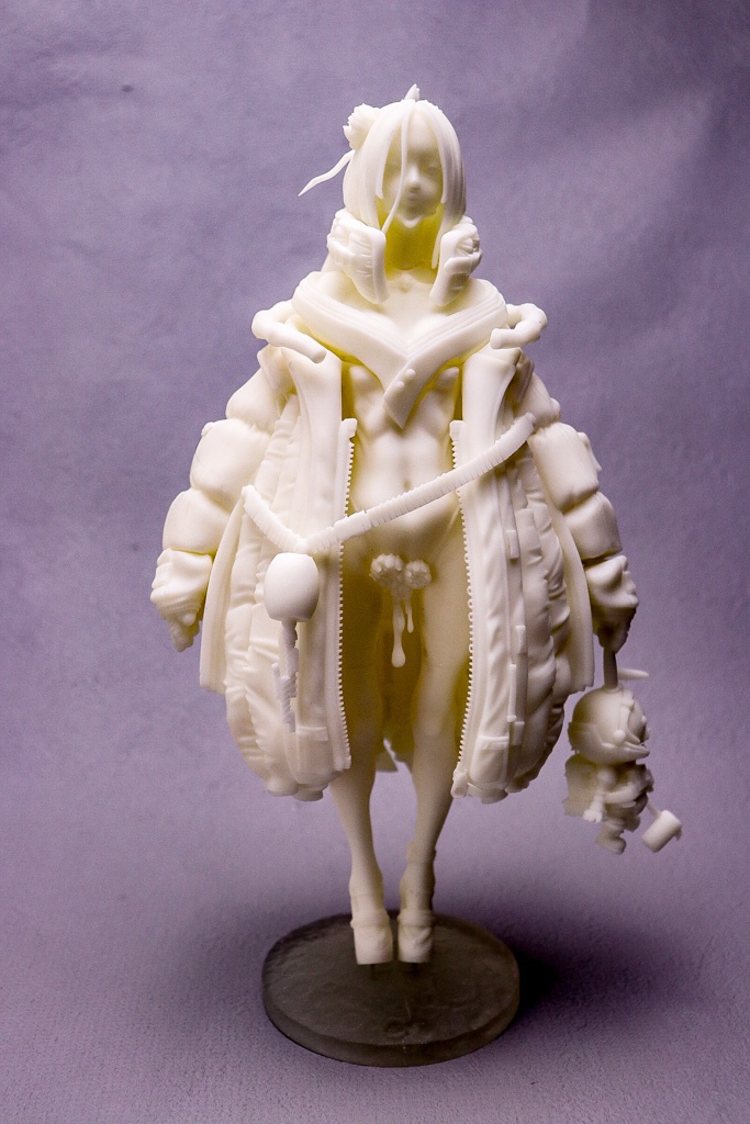 『KAGUYA / 逃避』STL file for 3D printing