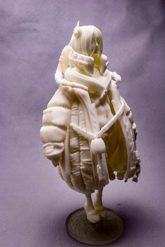 『KAGUYA / 逃避』STL file for 3D printing