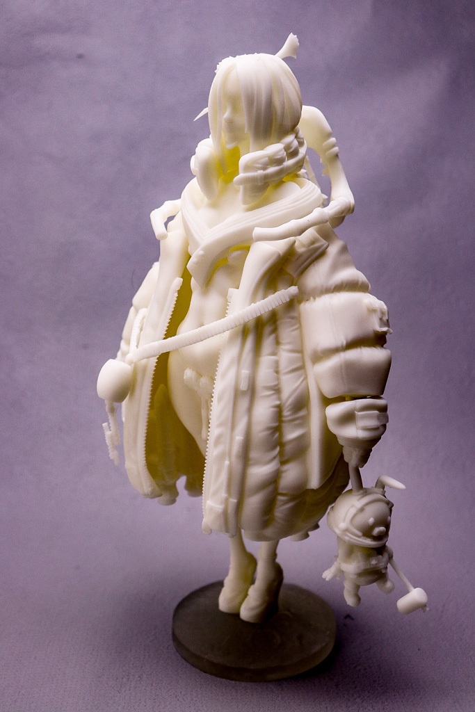 『KAGUYA / 逃避』STL file for 3D printing