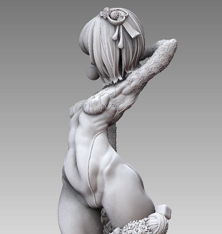 『KINTARO/八卦良』STL file for 3D printing