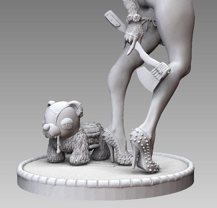 『KINTARO/八卦良』STL file for 3D printing