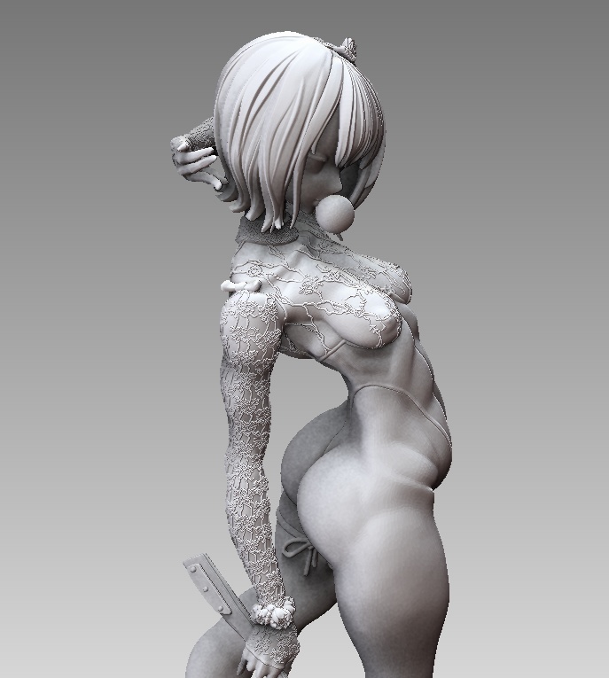 『KINTARO/八卦良』STL file for 3D printing