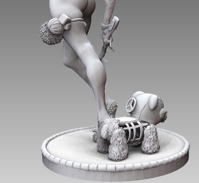 『KINTARO/八卦良』STL file for 3D printing