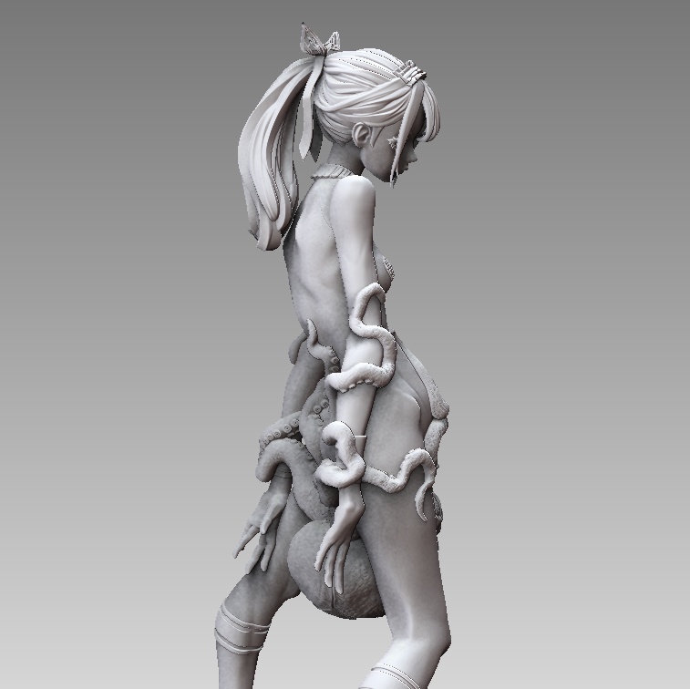 『 DOLLs≠Me / OCTOPUS』STL file for 3D printing