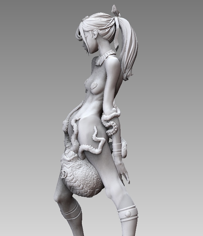『 DOLLs≠Me / OCTOPUS』STL file for 3D printing