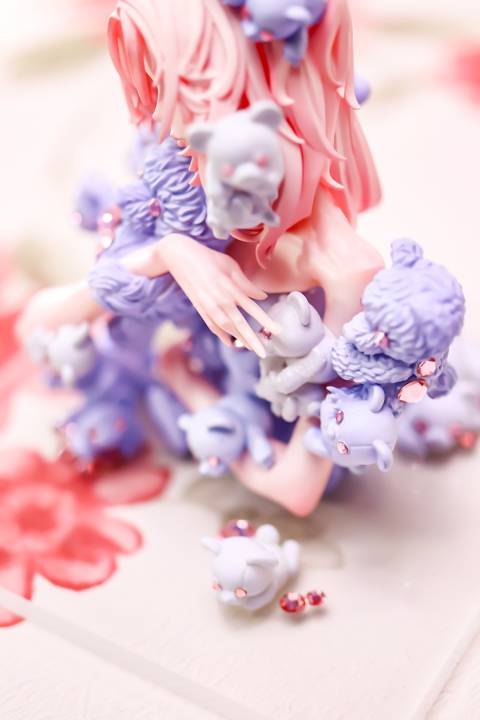 くまくまくま、あお、いちぶのかたち / 塗装済み完成品