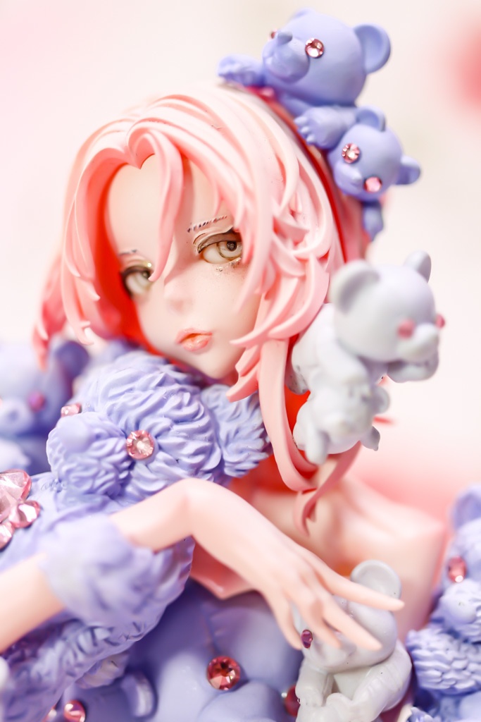 くまくまくま、あお、いちぶのかたち / 塗装済み完成品