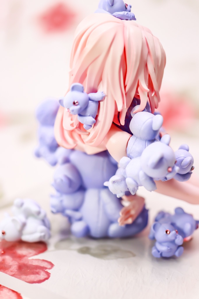 くまくまくま、あお、いちぶのかたち / 塗装済み完成品