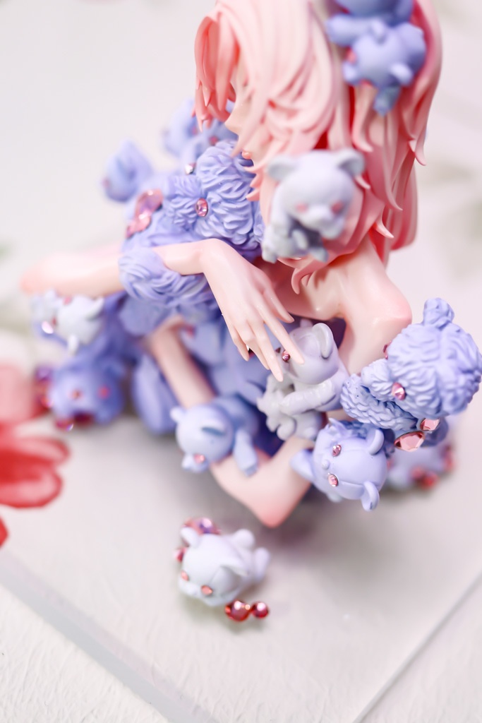 くまくまくま、あお、いちぶのかたち / 塗装済み完成品