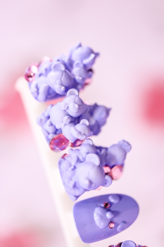 くまくまくま、あお、いちぶのかたち / 塗装済み完成品