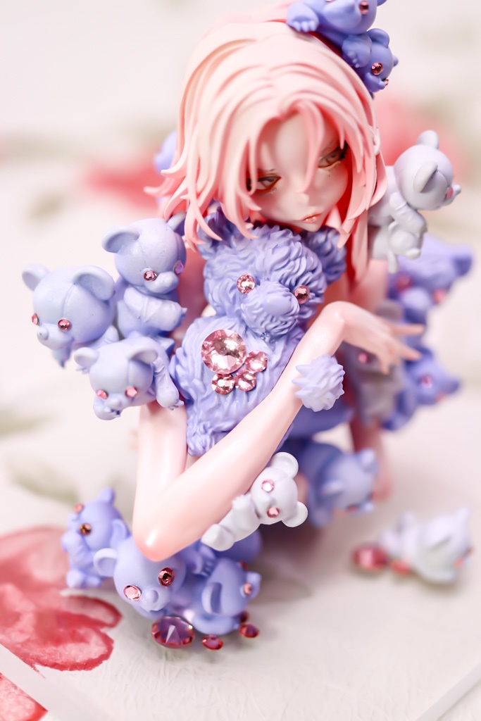 くまくまくま、あお、いちぶのかたち / 塗装済み完成品