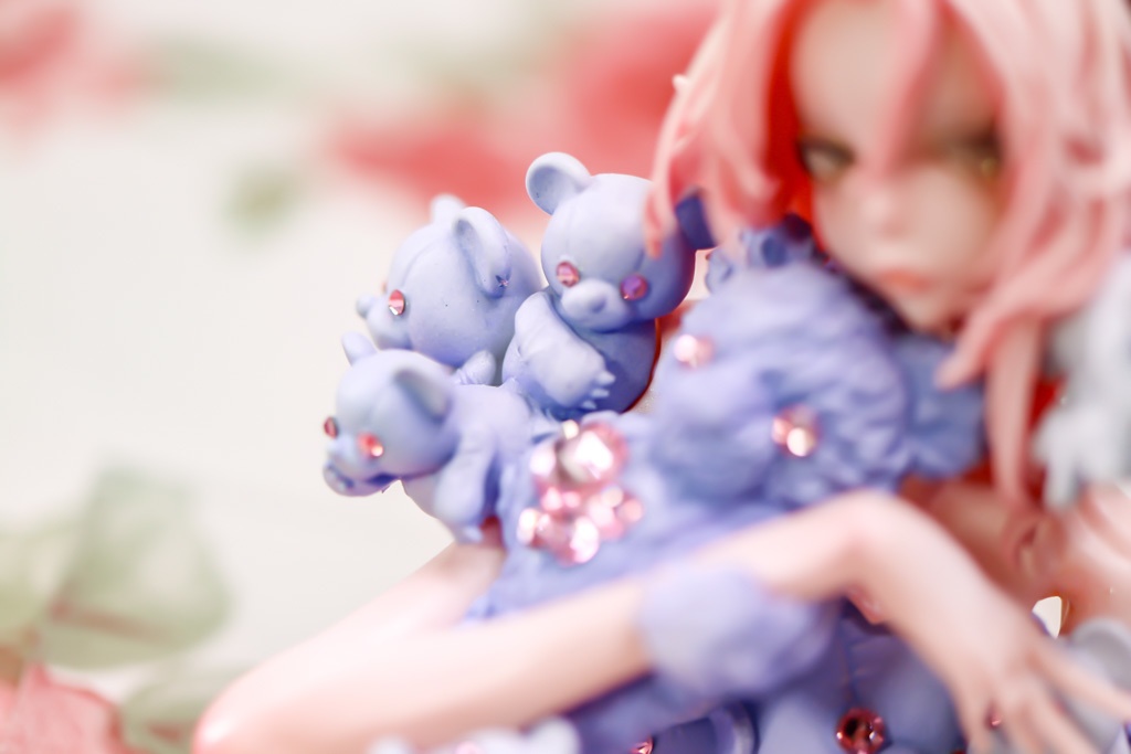 くまくまくま、あお、いちぶのかたち / 塗装済み完成品