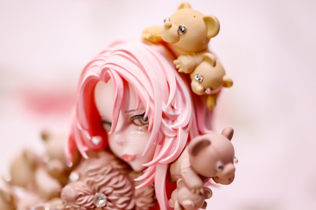 くまくまくま、ちゃ、いちぶのかたち / 塗装済み完成品